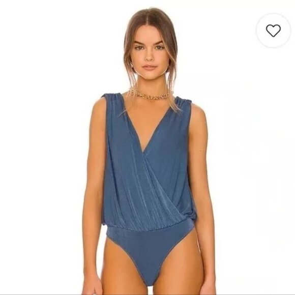 NWT Free People "Night Owl" bodysuit size small - Picture 5 of 5